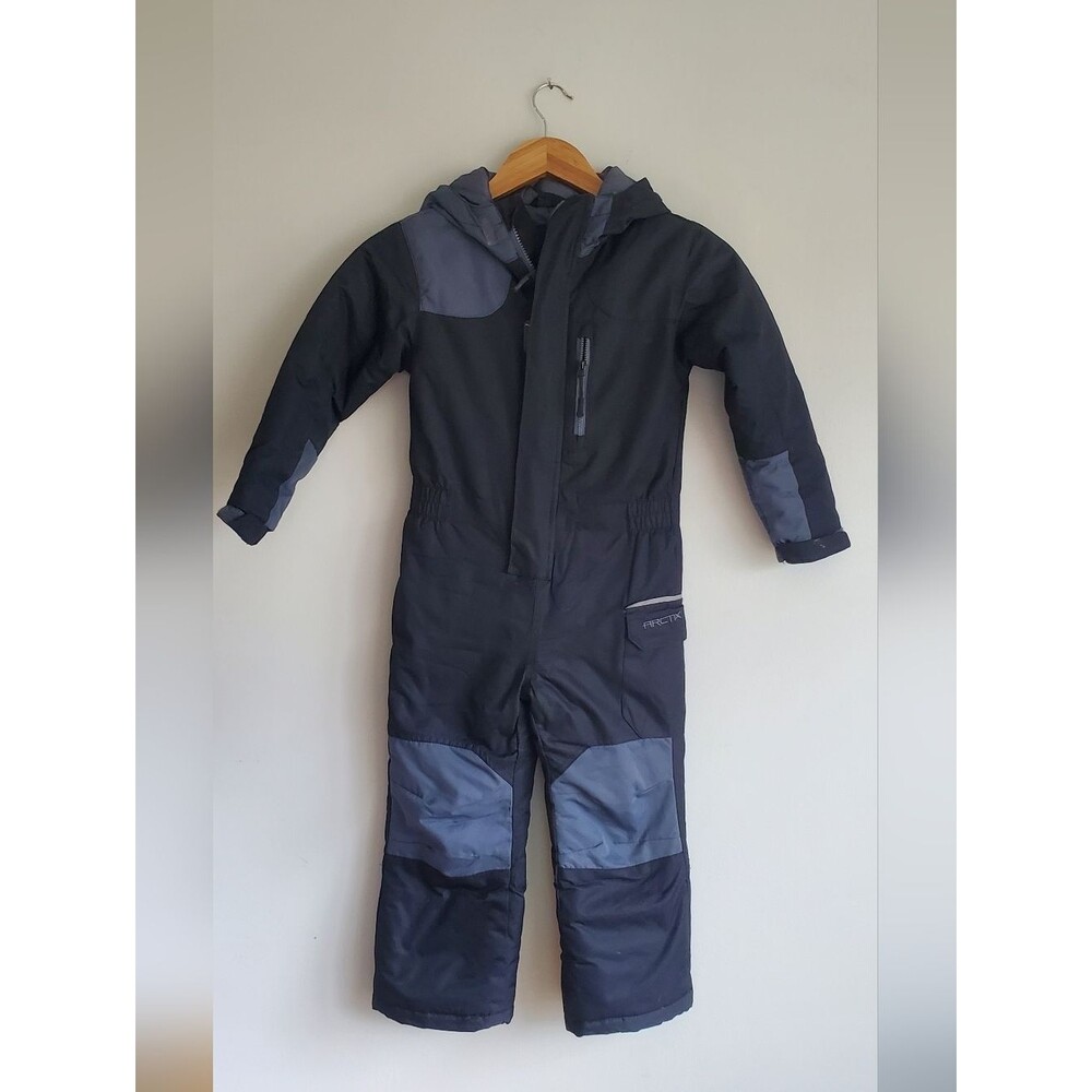 Arctix Toddler Black & Gray Insulated Snow One-Piece Size 5T